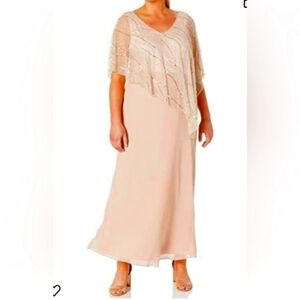 Elegant Blush Women's Dress **FLAW**